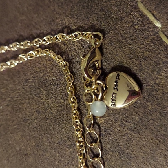 Betsey Johnson Cheerleader Bear 30" Necklace - Picture 4 of 4